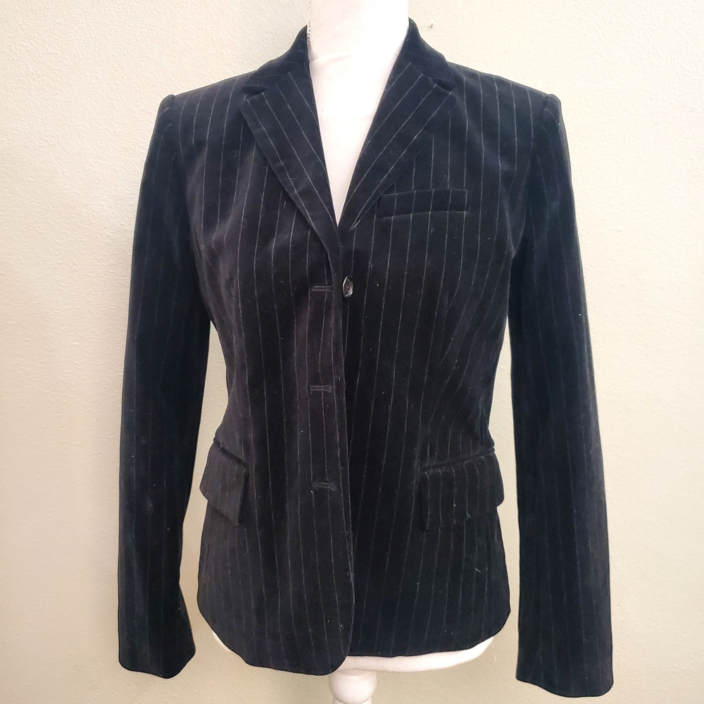 J. Crew Black Stretch Blazer